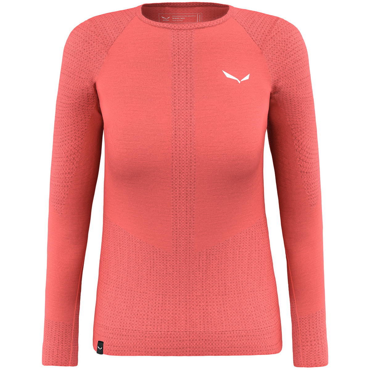 Bild von Salewa - Women's Zebru Responsive L/S Tee - Merinounterwäsche Gr 42 rot