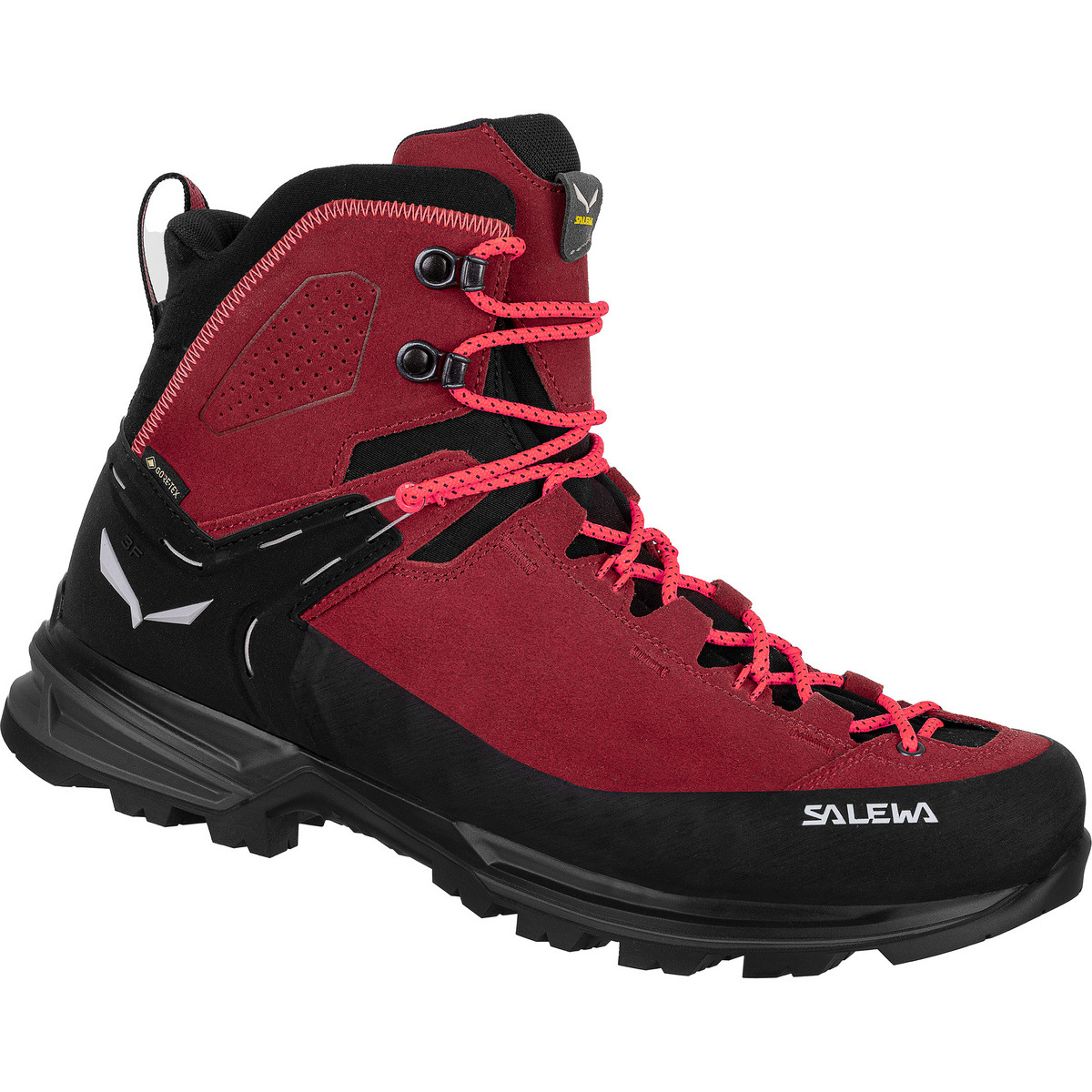 Bild von Salewa - Women's Mountain Trainer 2 Mid GTX - Wanderschuhe Gr 6,5 schwarz/rot