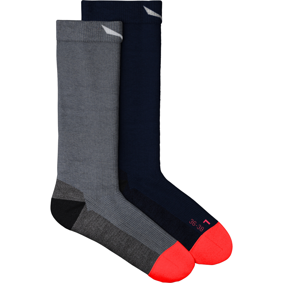 Bild von SALEWA MTN TRN AM W Crew Sock, Calzini Women's, Medium Grey melange/3960/6080, 36-38