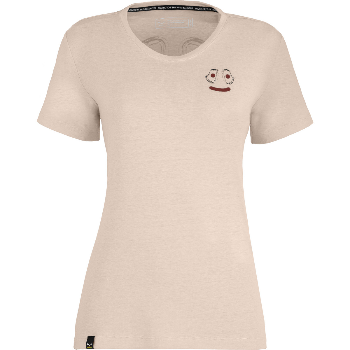 Bild von Salewa - Women's Lavaredo Hemp Print T-Shirt - Funktionsshirt Gr 40 beige