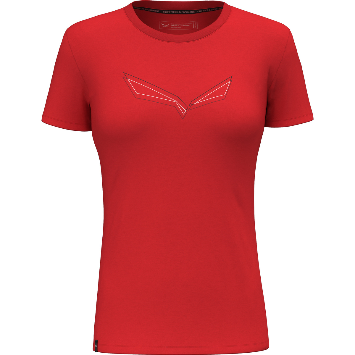 Bild von Salewa, Damen, Funktionsshirt, Women's Pure Eagle Frame Dry T-shirt (38, M), Rot, M, 38