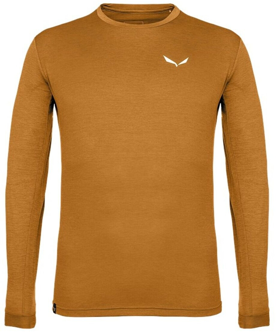 Bild von Salewa Puez Melange Dry Long Sleeve Tee Men, golden Brown Melange, S