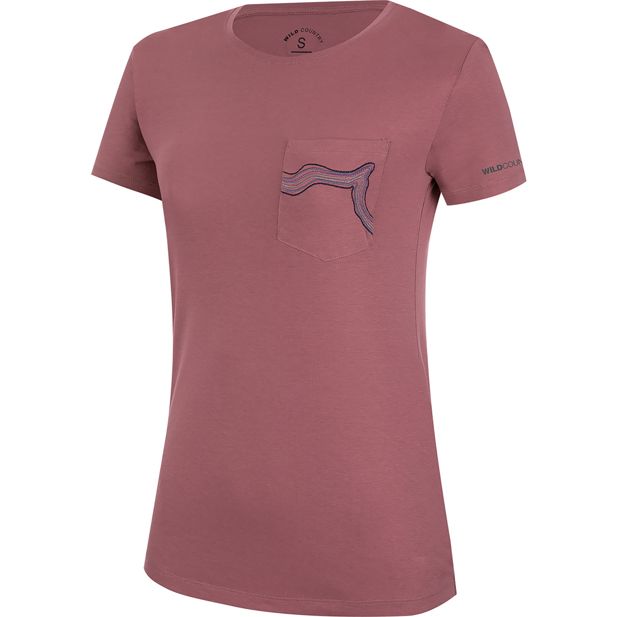 Bild von Wild Country - Women's Session - T-Shirt Gr S braun/rot