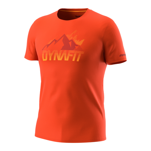 Bild von Dynafit Transalper Graphic T-Shirt M Herren (Orange M) Laufbekleidung