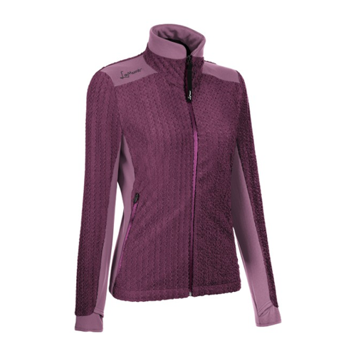 Bild von LaMunt Women's Jenny Warm Full Zip Fleece - Lila Fleecejacke für Damen