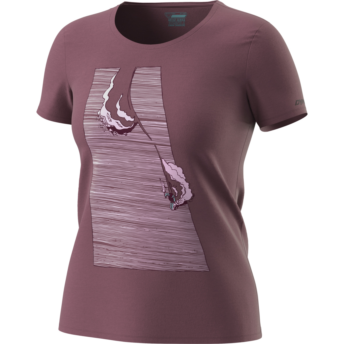 Bild von Dynafit - Women's X Simon Charriere Tee - T-Shirt Gr S lila