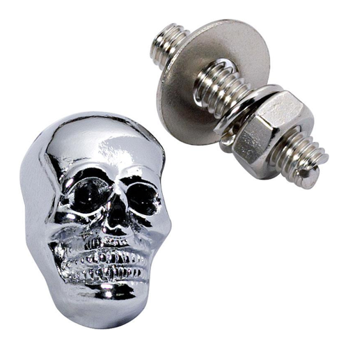 Bild von Hashiru Totenkopf Schraube M6 klein 25mm chrom
