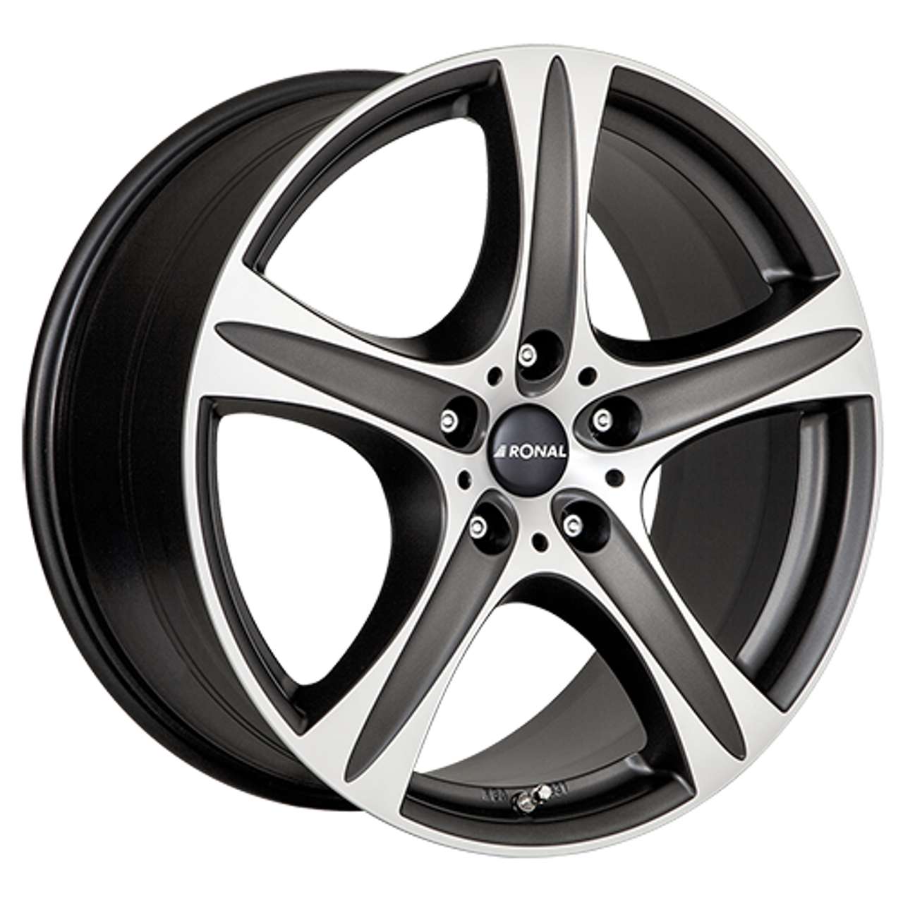 Bild von RONAL RONAL R55 SUV mattschwarz-frontkopiert 9.5Jx20 5x120 ET50