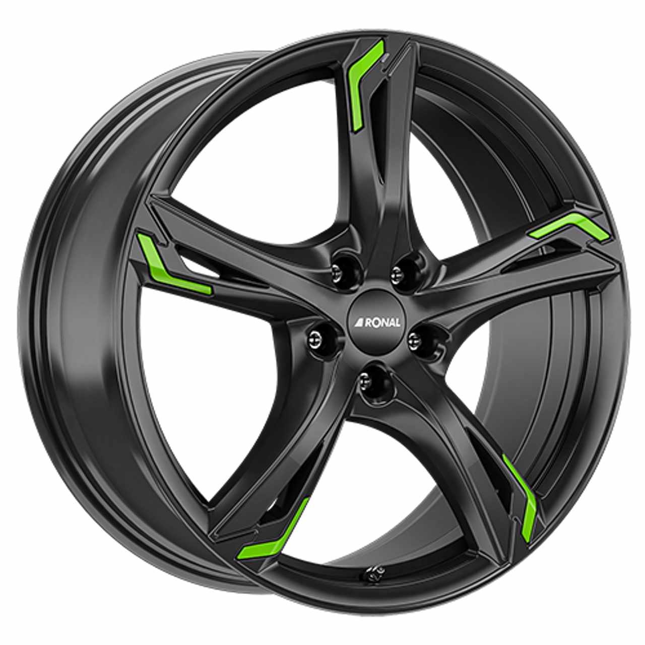Bild von RONAL RONAL R62 GREEN jetblack 8.0Jx19 5x112 ET35