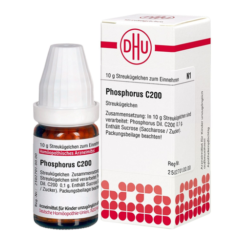 Bild von DHU Phosphorus C 200 Globuli – Eine natürliche Unterstützung