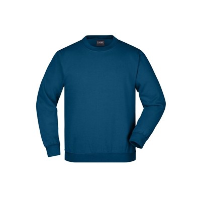 Bild von Kinder Sweatshirt Rundhals JN040K, petrol, Größe M