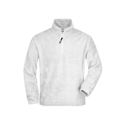 Bild von Fleece Sweatshirt JN043, weiß, Größe XL