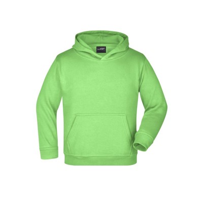 Bild von Kinder Kapuzensweatshirt JN047K, lime-grün, Größe XXL