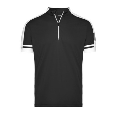 Bild von Herren Rad-Shirt Cooldry® JN452, schwarz, Größe L