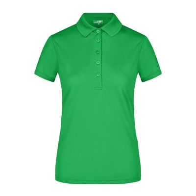 Bild von Damen Aktiv Poloshirt JN574, grün, Größe L