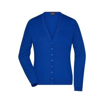 Bild von James & Nicholson V-Neck Cardigan (JN660) royal blue