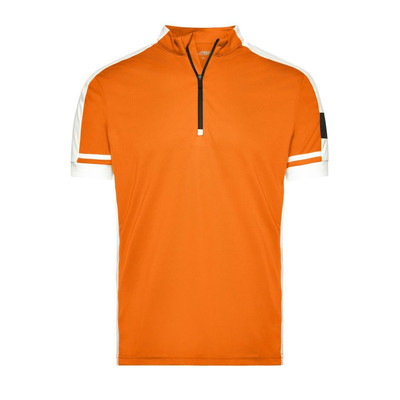 Bild von Herren Rad-Shirt Cooldry® JN452, orange, Größe 3XL
