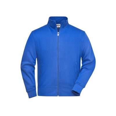 Bild von Sweatjacke mit Stehkragen JN836, königs-blau, Größe 4XL