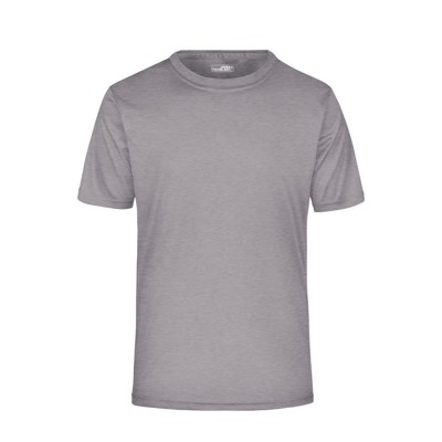 Bild von Herren Aktiv T-Shirt JN358, hell-melange, Größe XL