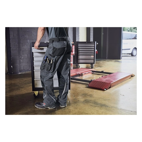 Bild von James & Nicholson Workwear Bundhose CORDURA® JN832 in Carbon/Schwarz