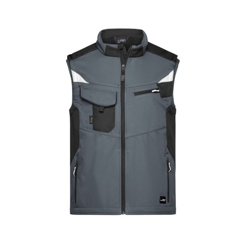 Bild von James & Nicholson Workwear Softshell Weste JN845