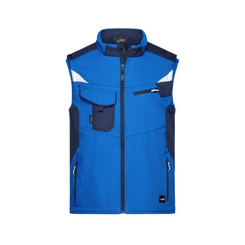 Bild von James & Nicholson Workwear Softshell Weste JN845 – Komfort & Funktionalität vereint