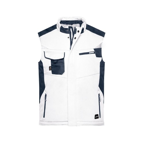 Bild von James & Nicholson Workwear Winter Softshell Weste JN825 - Ideal für die kalte Saison