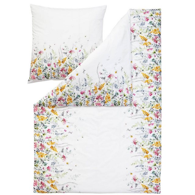 Bild von Estella Bettwäsche Arla 4785 985 Bunt, Mako-Satin, 2 teilig, florales Design