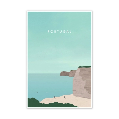 Bild von Kunstvoll gestaltetes Poster "Portugal" von Posterlounge
