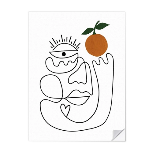 Bild von Wandsticker „Elmar“ von Shatha Dafai – Ein farbenfrohes Deko-Element für jedes Zuhause