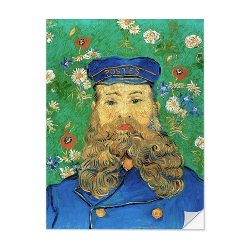Bild von Posterlounge Wandfolie Vincent van Gogh, Der Briefträger Joseph Roulin II