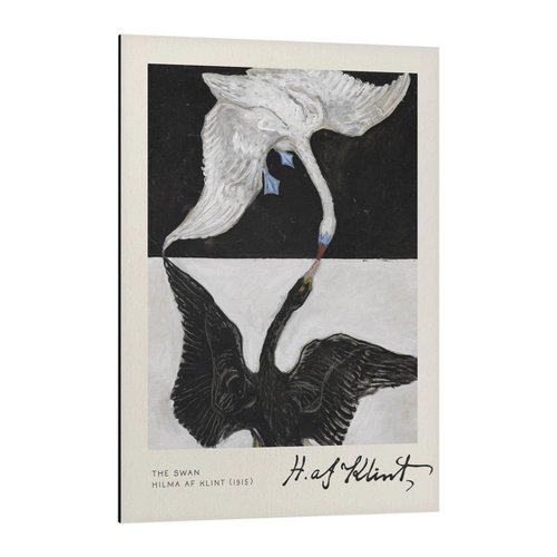 Bild von Alubild „The Swan“ von Hilma af Klint