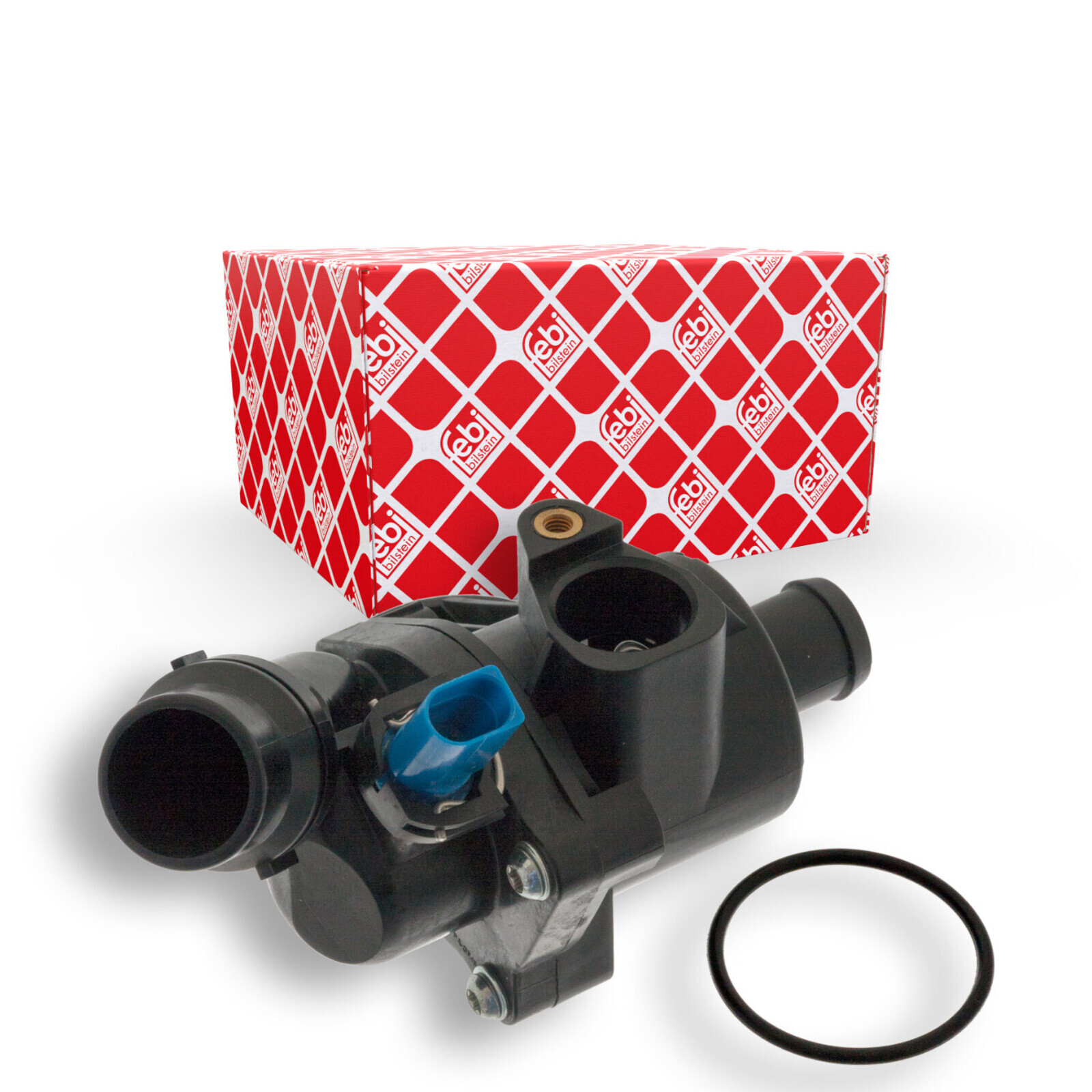 Bild von FEBI BILSTEIN Thermostat, Kühlmittel mit Dichtung für VW AUDI 06B121111K 6B121111H 6B121111G 100313