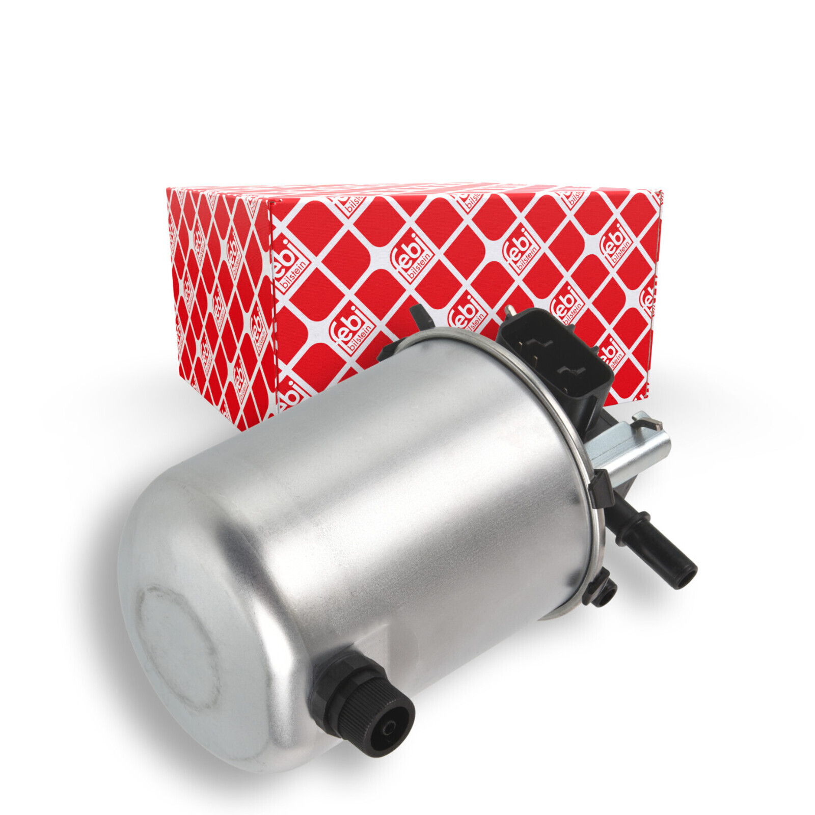 Bild von FEBI BILSTEIN 101325 Kraftstofffilter Leitungsfilter, Spritfilter Leitungsfilter, mit Filterheizung NISSAN: Qashqai 2, Qashqai / Qashqai+2 I, X-Trail