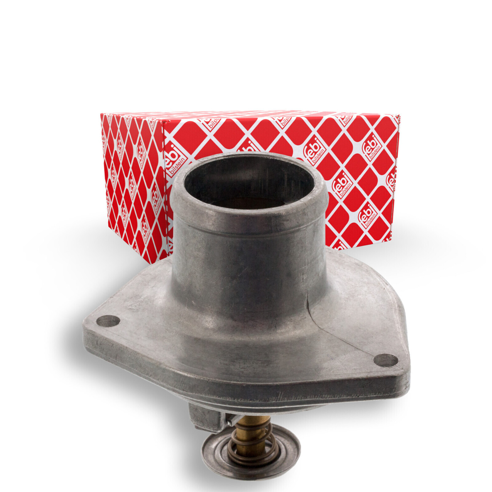 Bild von FEBI BILSTEIN 103154 Kühlwasserthermostat Thermostat, Thermostat, Kühlmittel, Kühler Thermostat 80 mit Gehäuse MERCEDES-BENZ: E-Class Saloon