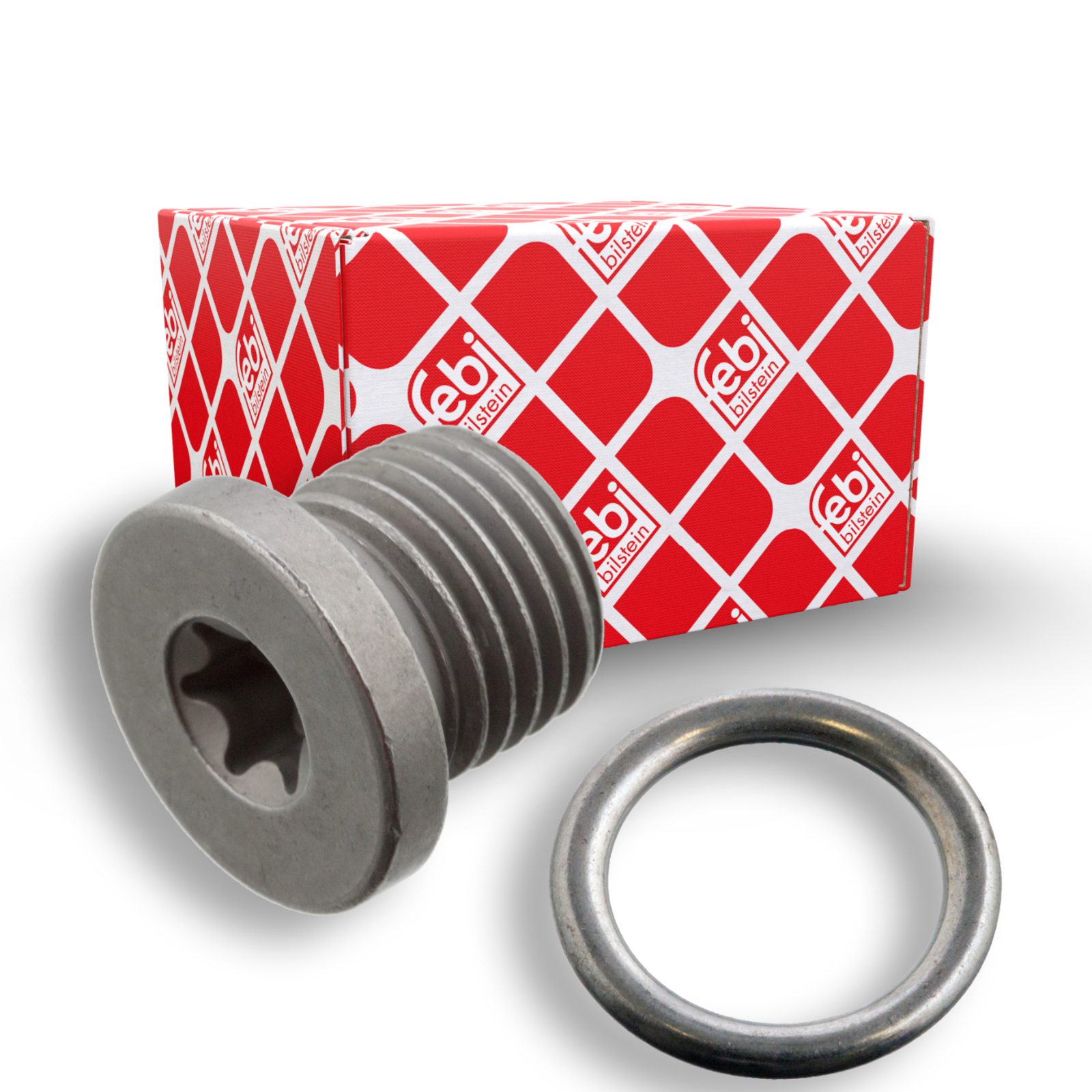 Bild von FEBI BILSTEIN Ölablaßschraube Schlüsselweite: T45 103344 Verschlußschraube,Ölschraube VW,AUDI,SKODA,Golf VII Schrägheck (5G1, BQ1, BE1, BE2)
