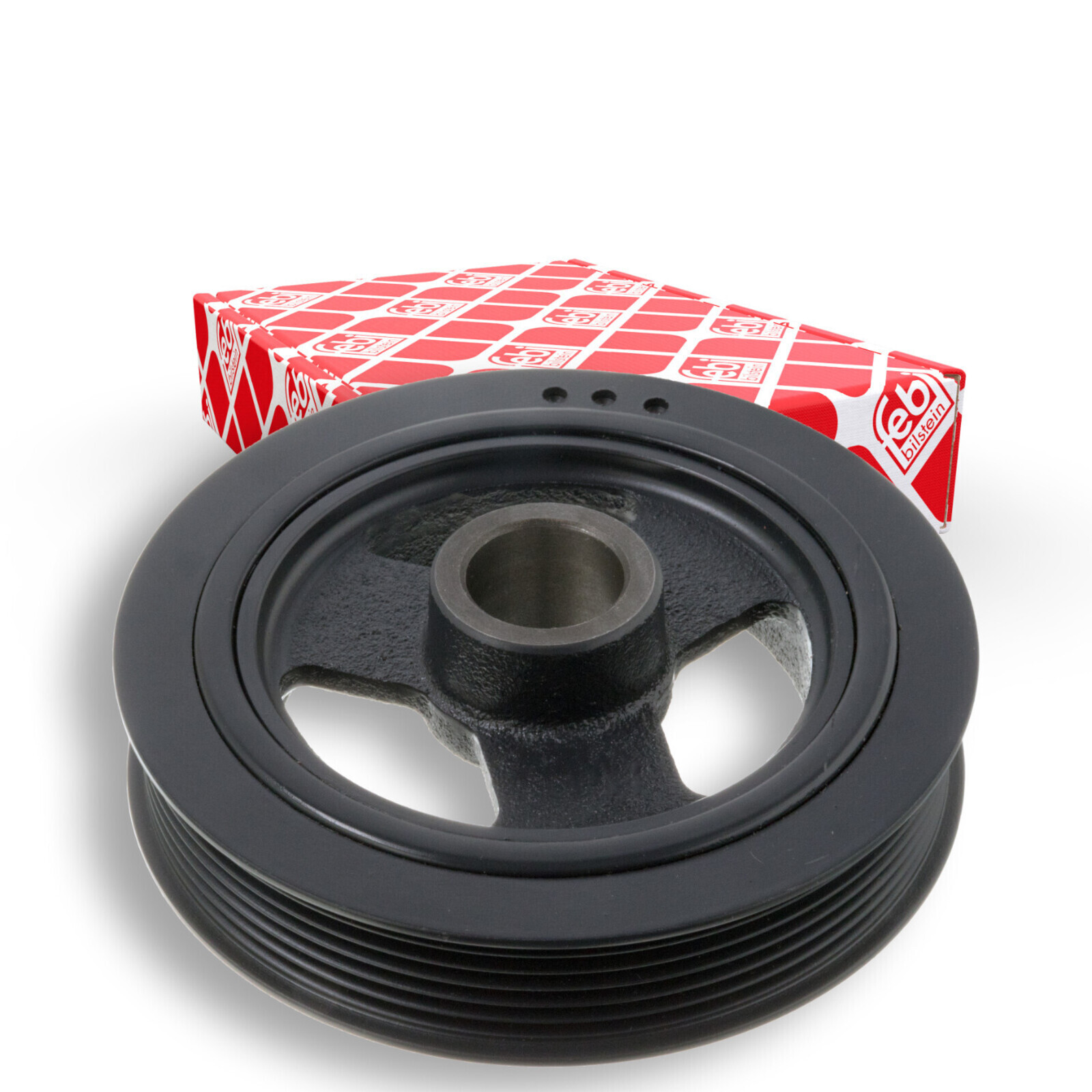 Bild von FEBI BILSTEIN 103644 Kurbelwellenriemenscheibe Kurbelwellenscheibe, Riemenscheibe, Kurbelwelle 138 6PK 5 für Kurbelwelle FORD: Focus Mk1 Estate