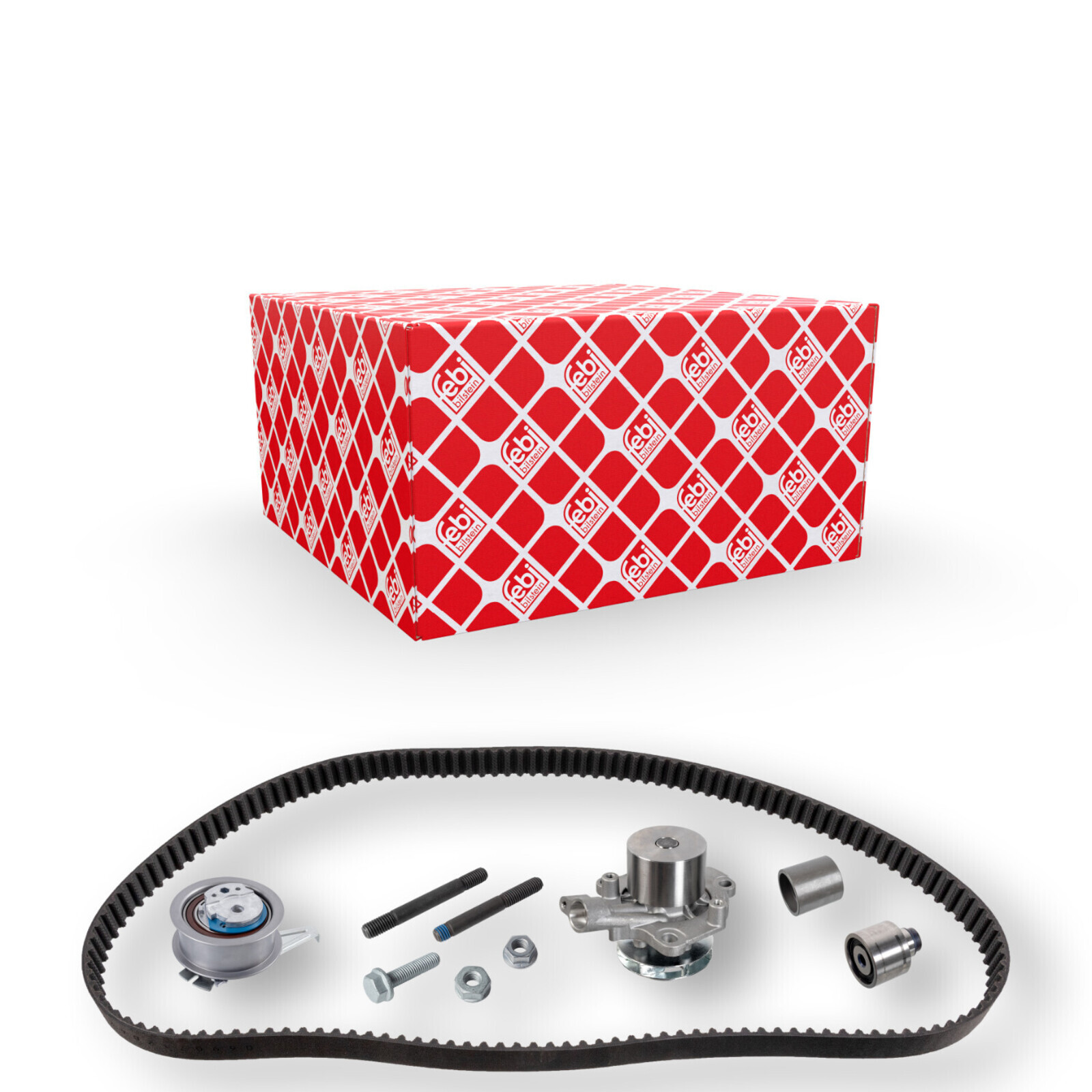 Bild von FEBI BILSTEIN 104866 Wasserpumpe + Zahnriemensatz Wasserpumpe + Zahnriemenkit VOLKSWAGEN: Golf 7 Variant, Golf 7, Passat B8 Variant, MAN: TGE Minibus