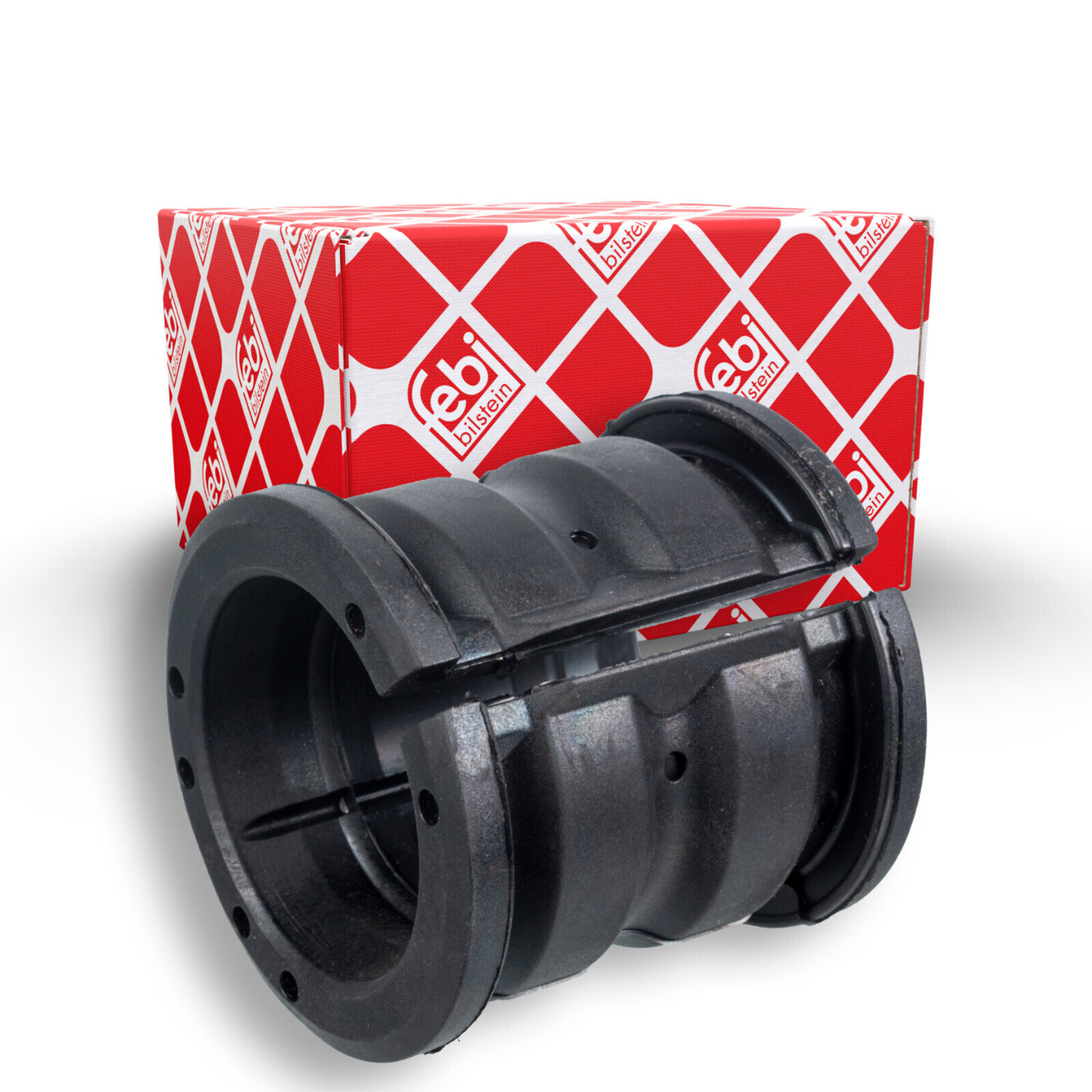Bild von FEBI BILSTEIN 105918 Stabigummis Stabilager, Stabilisatorlager, Lagerung, Stabilisator Vorderachse Gummi 41 68