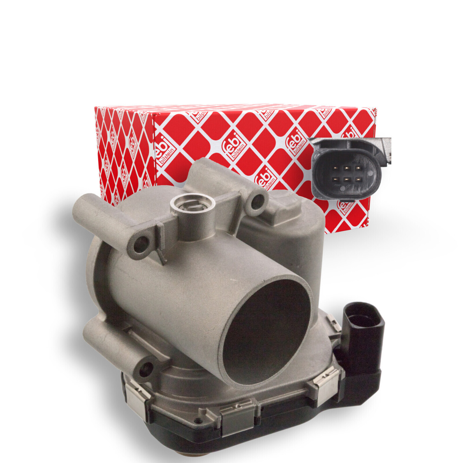Bild von FEBI BILSTEIN 107025 Drosselklappe Saugrohrklappe, Luftversorgung, Steuerklappe SKODA: Fabia 1 Combi, Fabia I Hatchback, VOLKSWAGEN: Polo IV Hatchback