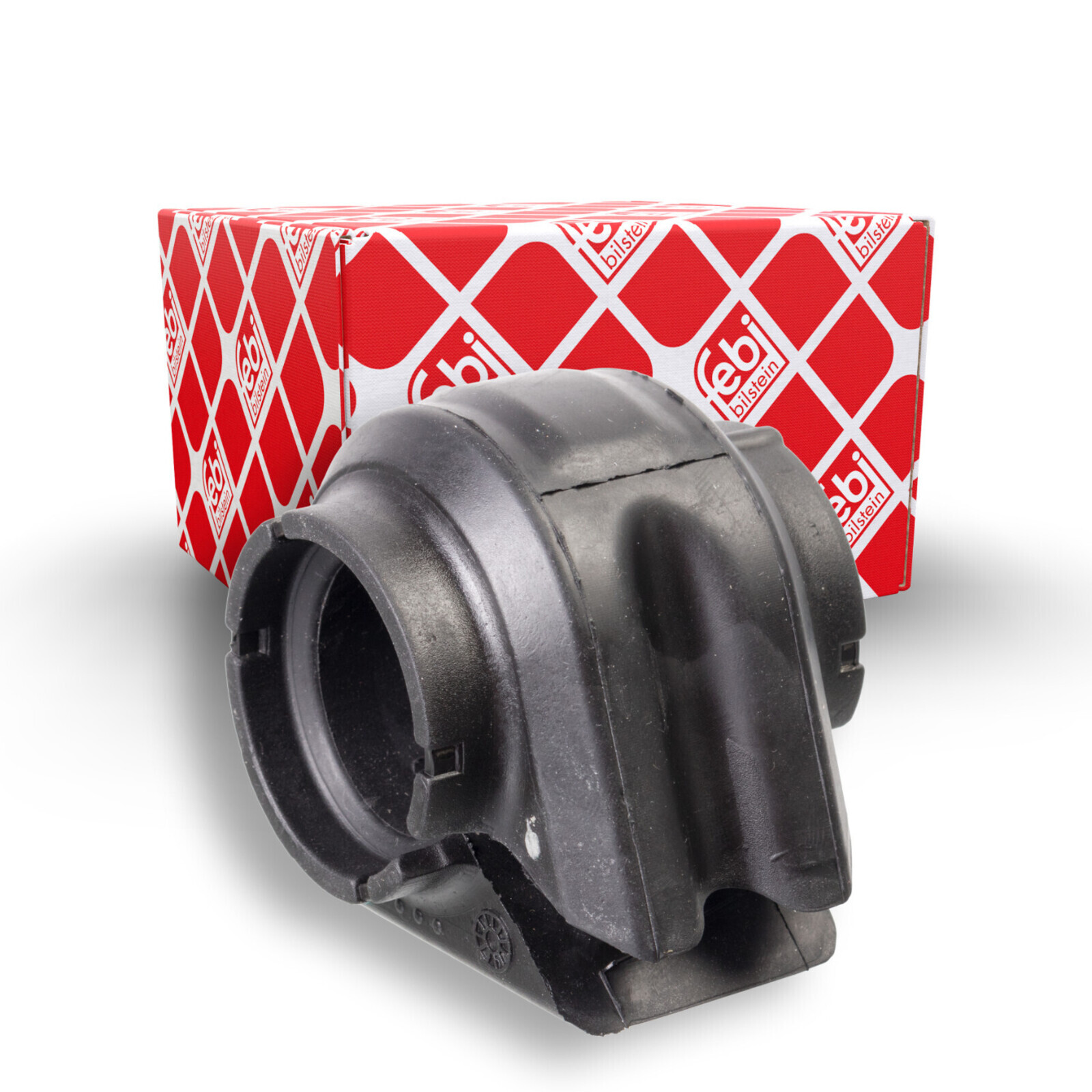 Bild von FEBI BILSTEIN 107274 Stabigummis Stabilager, Stabilisatorlager, Lagerung, Stabilisator Vorderachse Gummi 34 62 62