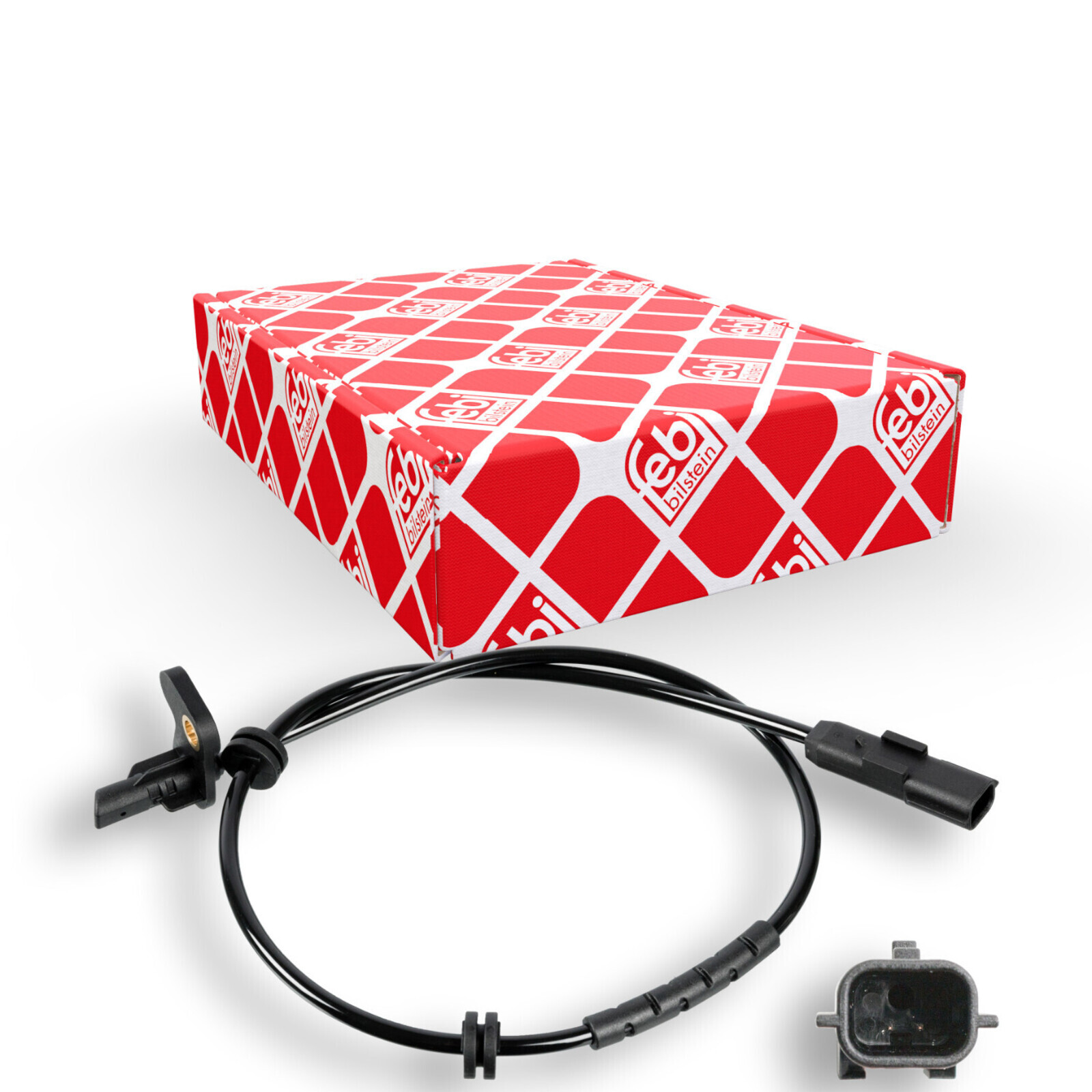 Bild von FEBI BILSTEIN 107991 ABS Sensor Drehzahlsensor, Raddrehzahl Sensor, Drehzahlgeber Hinterachse rechts 610
