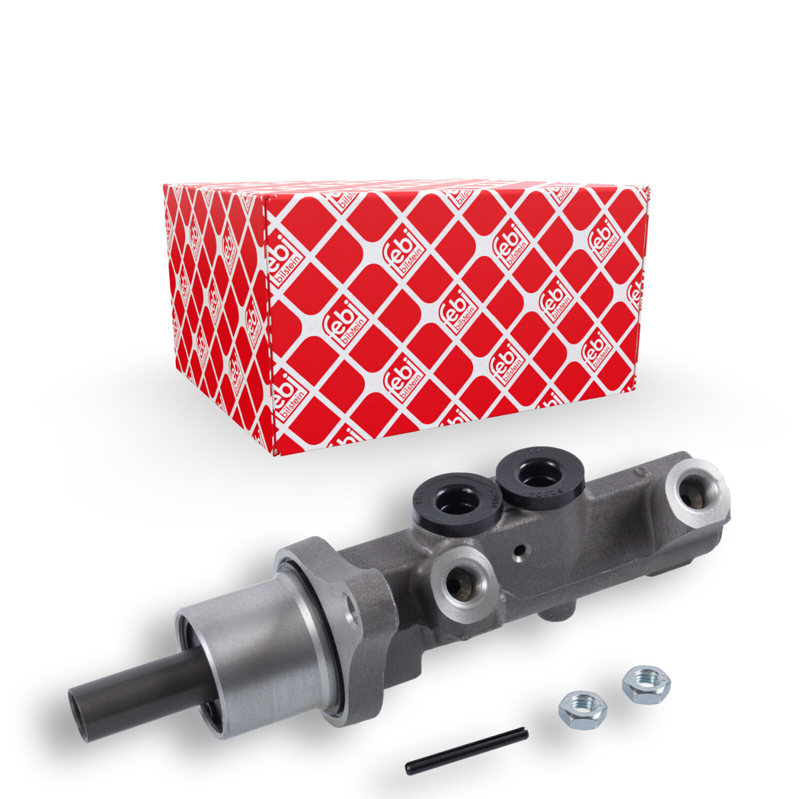 Bild von FEBI BILSTEIN Hauptbremszylinder 108704  VW,AUDI,SKODA,Golf V Schrägheck (1K1),TOURAN (1T1, 1T2),GOLF VI (5K1),GOLF PLUS (5M1, 521)