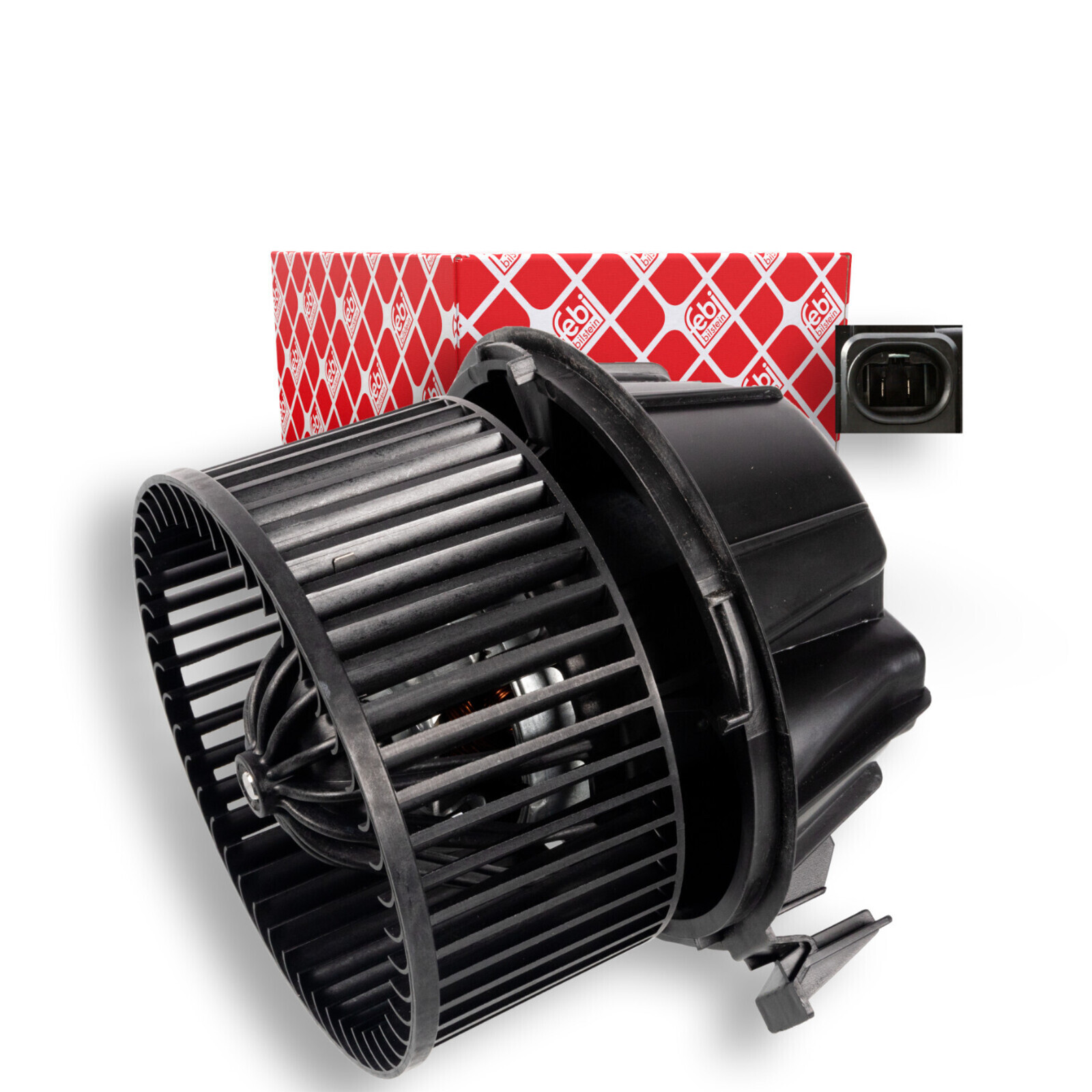 Bild von FEBI BILSTEIN 109327 Innenraumgebläse Heizgebläse, Gebläsemotor, Lüftermotor für Linkslenker mit Elektromotor