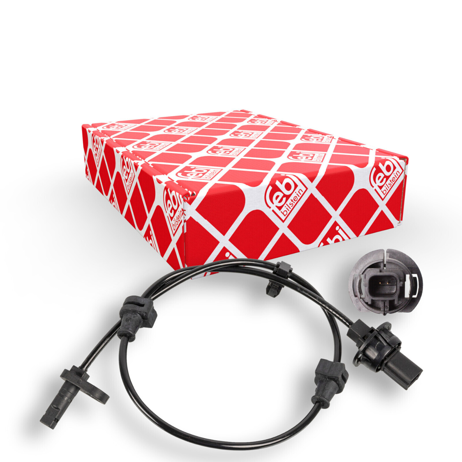 Bild von FEBI BILSTEIN 109514 ABS Sensor Drehzahlsensor, Raddrehzahl Sensor, Drehzahlgeber Vorderachse rechts 576