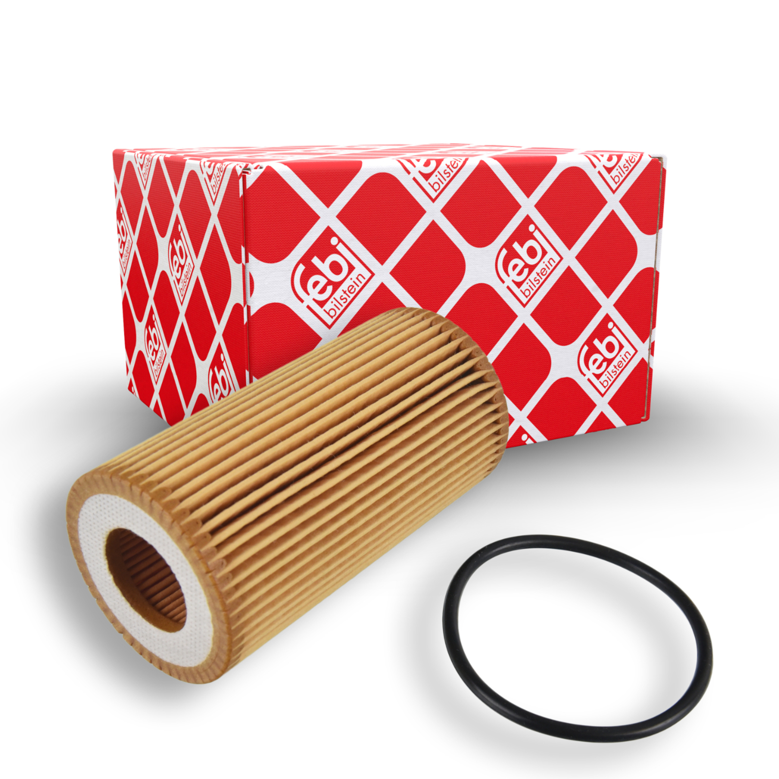 Bild von FEBI BILSTEIN 171180 Ölfilter Motorölfilter, Filter für Öl mit Dichtring Filtereinsatz FORD: Focus Mk4 Hatchback, Focus Mk4 Turnier, Kuga Mk3