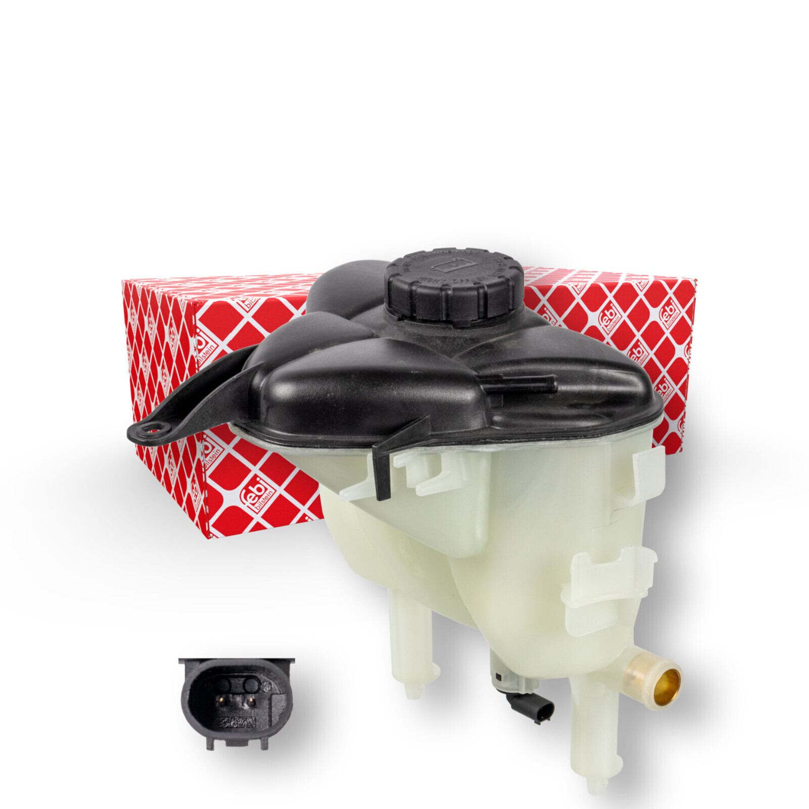 Bild von FEBI BILSTEIN 171362 Ausgleichsbehälter Kühlwasserbehälter, Kühlflüssigkeitsbehälter, Ausgleichsbehälter, Kühlmittel mit Sensor, mit Deckel
