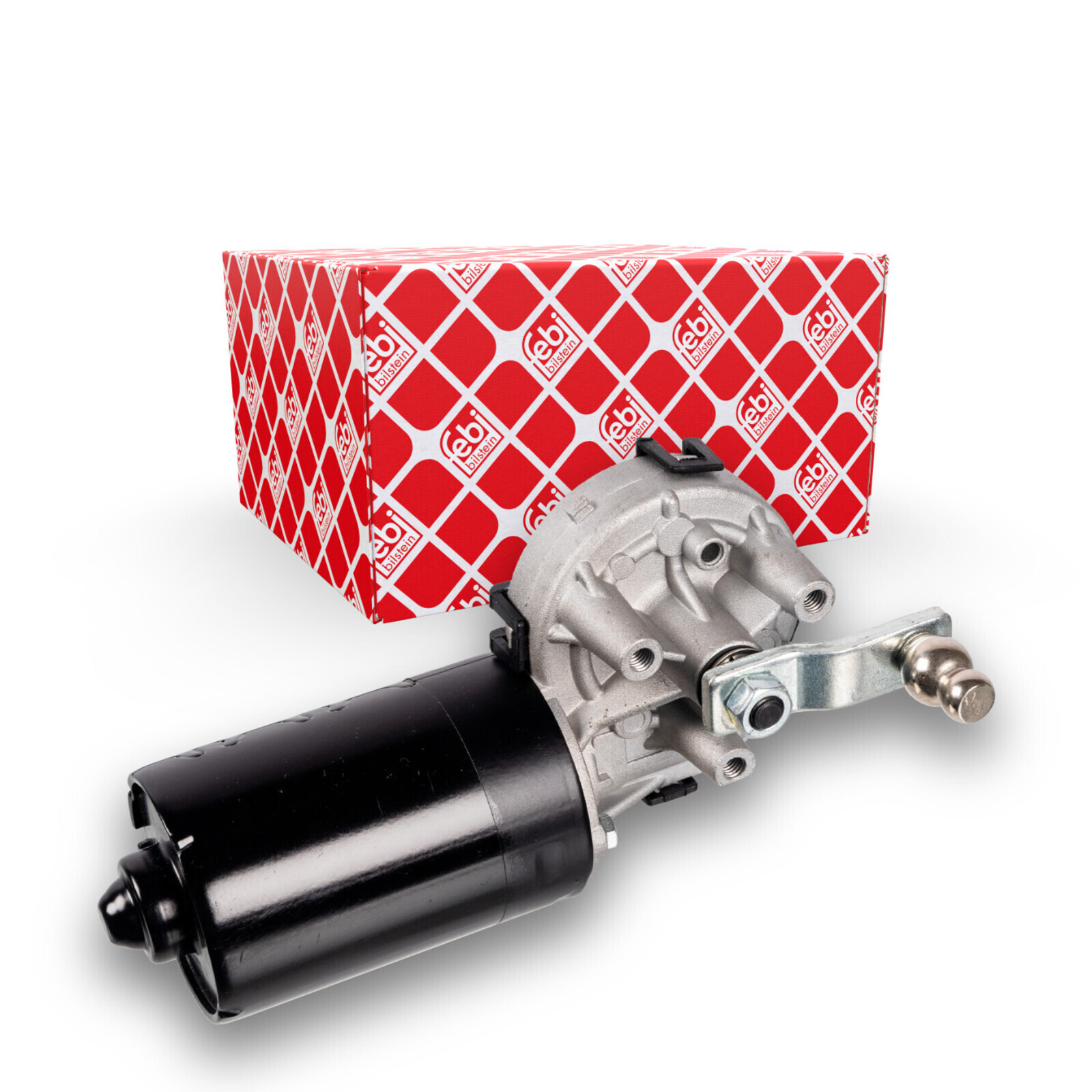 Bild von FEBI BILSTEIN 171851 Scheibenwischermotor Wischermotor 12 vorne AUDI: A4 B5 Avant, A4 B6 Saloon