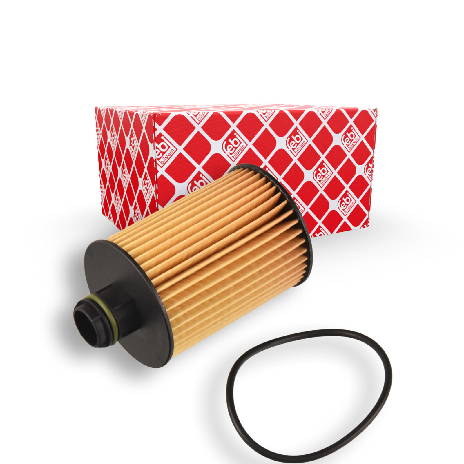 Bild von FEBI BILSTEIN 173018 Ölfilter Motorölfilter, Filter für Öl mit Dichtring Filtereinsatz