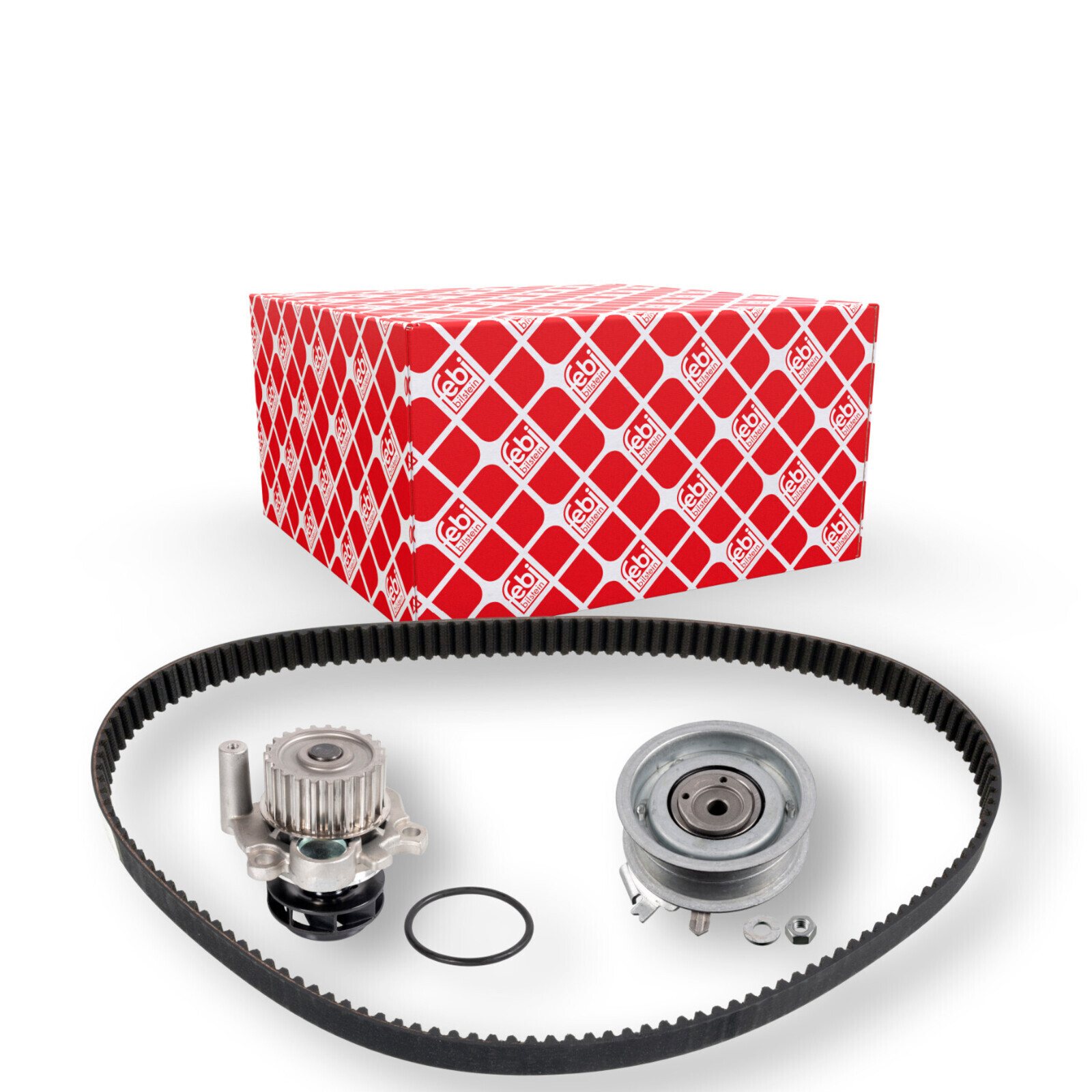 Bild von FEBI BILSTEIN 173228 Wasserpumpe + Zahnriemensatz Wasserpumpe + Zahnriemenkit mit Wasserpumpe 138 23 VOLKSWAGEN: Transporter 5 Bus, Golf 4